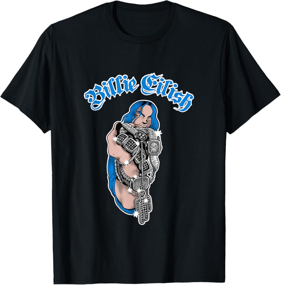 Billie Eilish Tシャツ 新品未着用 Mサイズ Amazon.com: Billie Eilish Official Bling T-Shirt Small : Clothing
